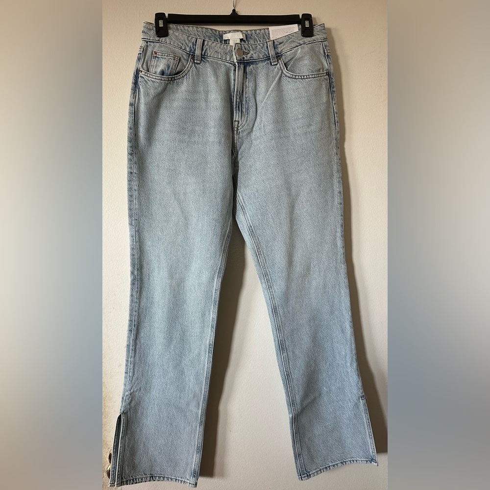 H&M Light Blue Straight Leg Jeans
